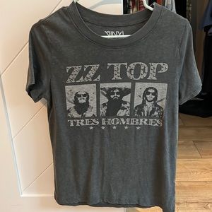 Vinyl Icons ZZ Top tee